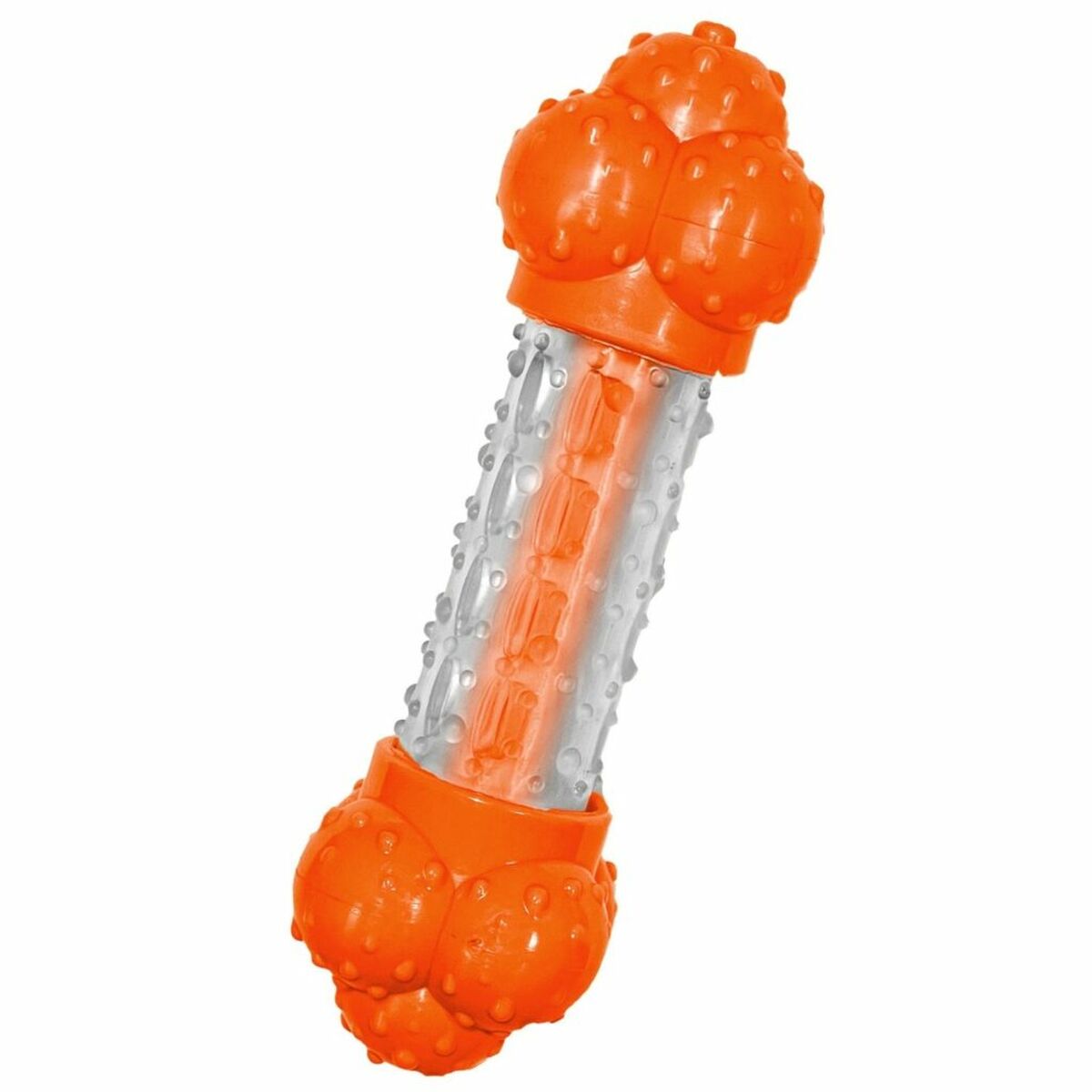 Dog chewing toy Nylabone Orange Bacon Artificial L Nylabone