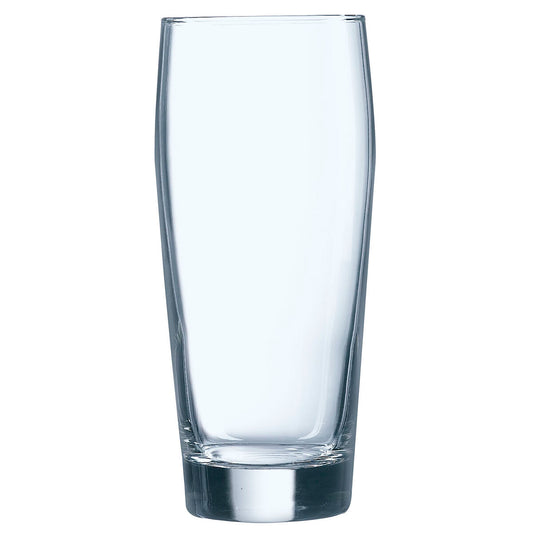 Ølglas Arcoroc Willi Becher gennemsigtigt glas (12 enheder)