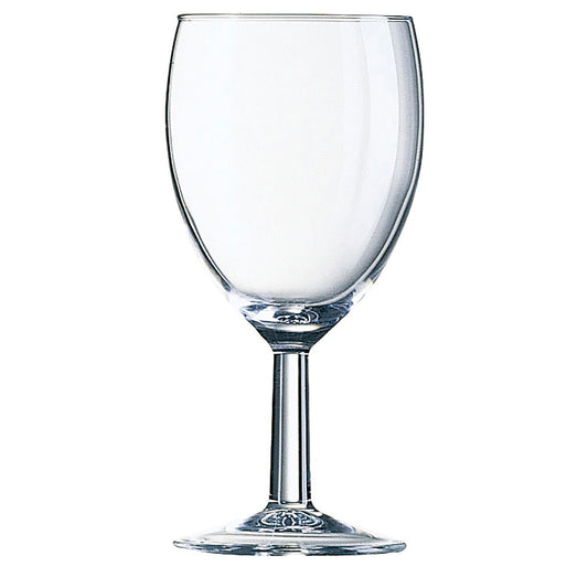 Sæt med kopper Arcoroc Savoie gennemsigtigt glas (350 ml) (6 enheder)