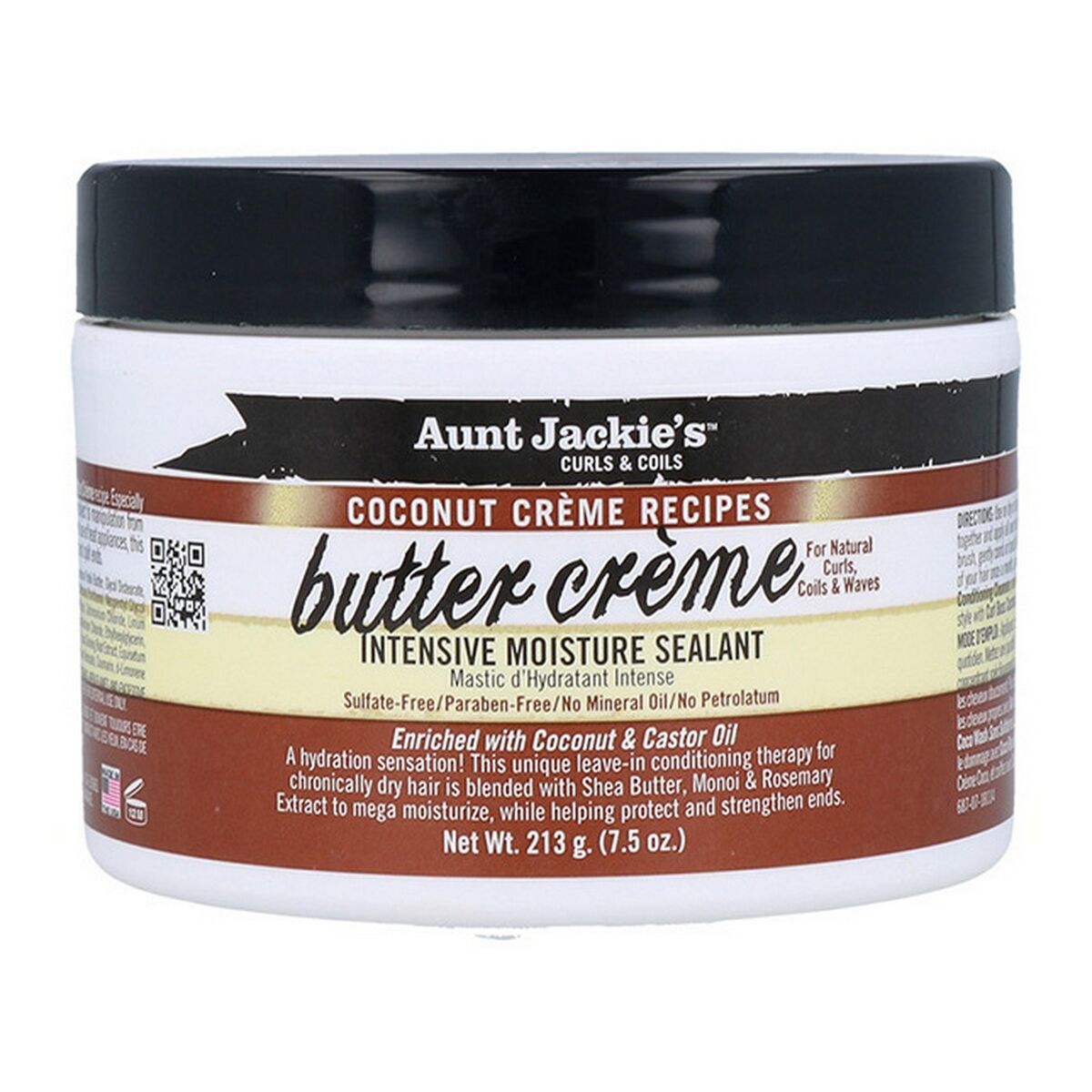 Styling Cream Aunt Jackie's Curls & Coils Coconut Butter (213 g) Aunt Jackies