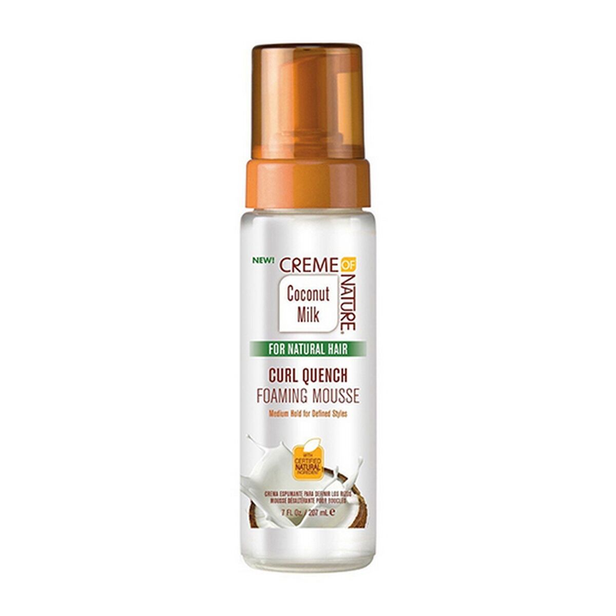 Fixing Mousse Creme Of Nature Quench Foaming (205 g) Creme Of Nature