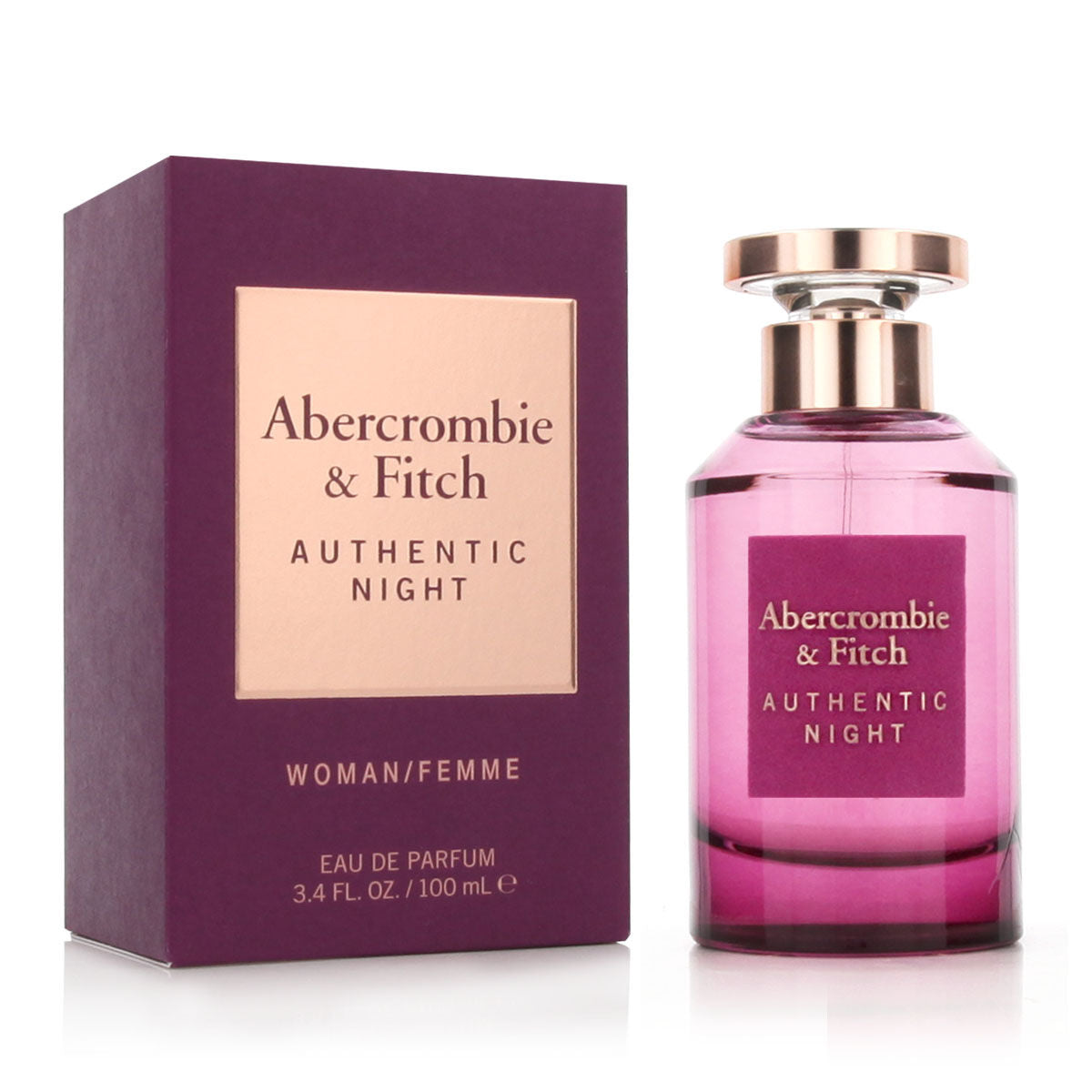 Women's Perfume Abercrombie & Fitch EDP Authentic Night Woman 100 ml - Perfumes for women - Abercrombie 2408 Fitch - Default Title