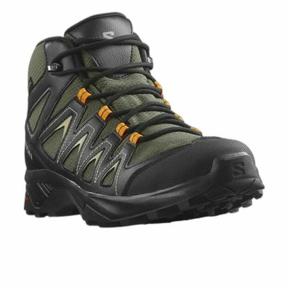 Hiking Boots Salomon X Braze Mid Gore-Tex Men Green Salomon