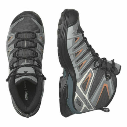 Hiking Boots Salomon X Ultra Pioneer Mid Gore-Tex Lady Grey Salomon