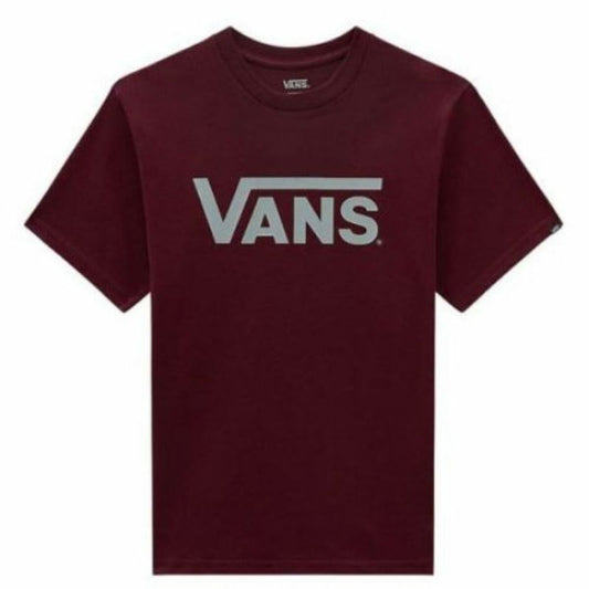 Child's Short Sleeve T-Shirt Vans Classic Vans-B VN0A7Y47Z0S1 Maroon