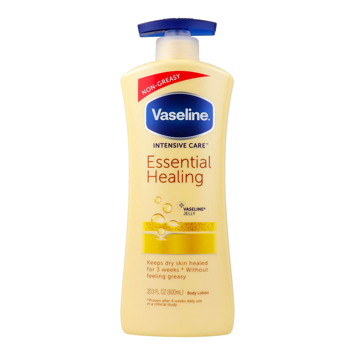 Body Lotion Vaseline Essential Healing 600 ml