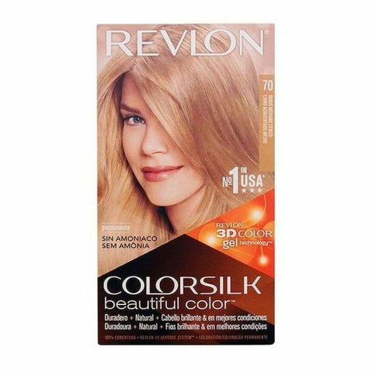 Dye No Ammonia Colorsilk Revlon 7239919070 Light Ash Blonde (1 Unit)