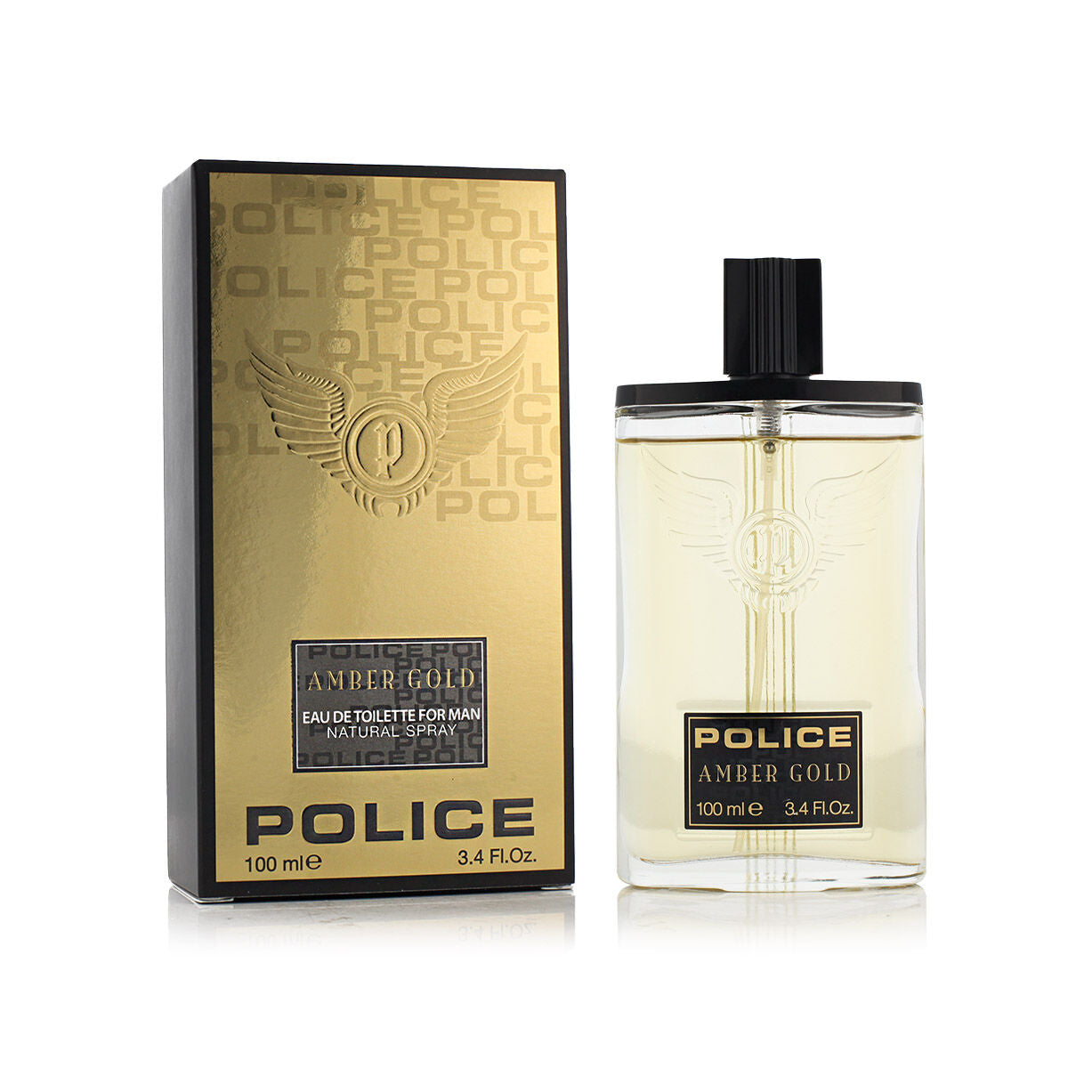 Men's Perfume Police EDT Amber Gold 100 ml - Perfumes for men - Police - Default Title