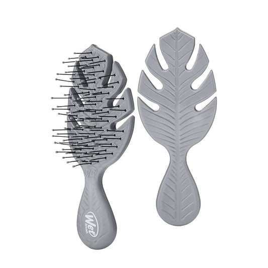 Detangling Hairbrush The Wet Brush Go Green Grey Mini The Wet Brush