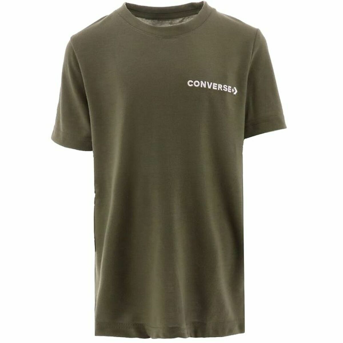 Short Sleeve T-Shirt Converse Field Surplus Green Converse