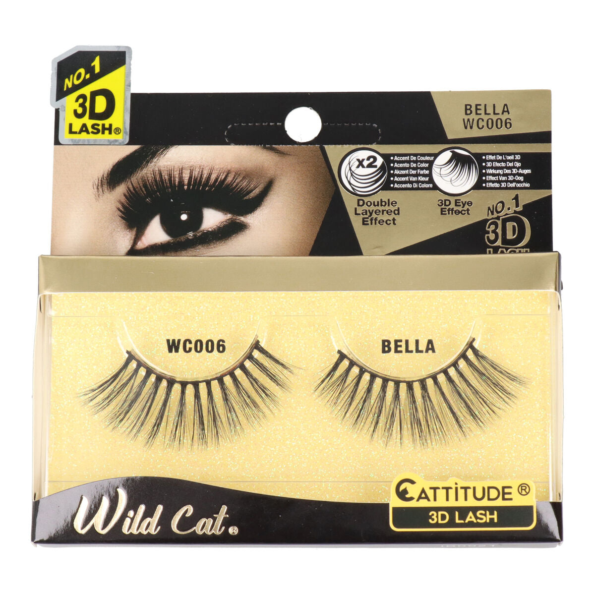 False Eyelashes Ebin New York Wild Cat Bella