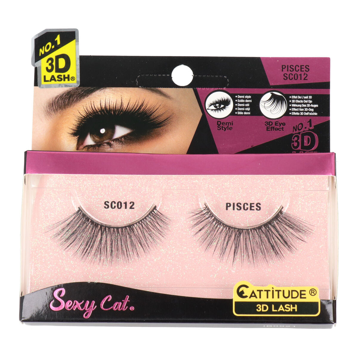 False Eyelashes Ebin New York Sexy Cat Pisces