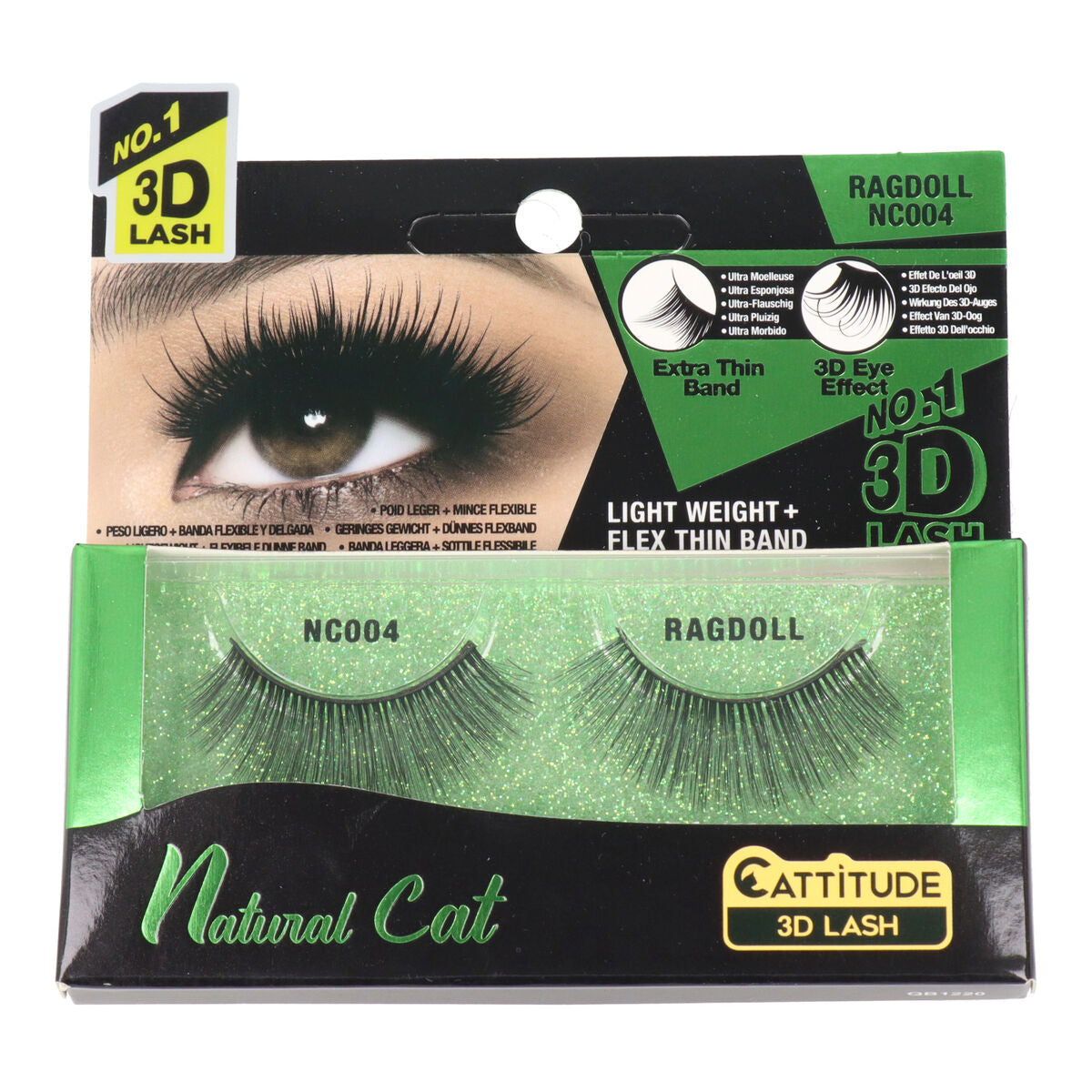 False Eyelashes Ebin New York Natural Cat Ragdoll