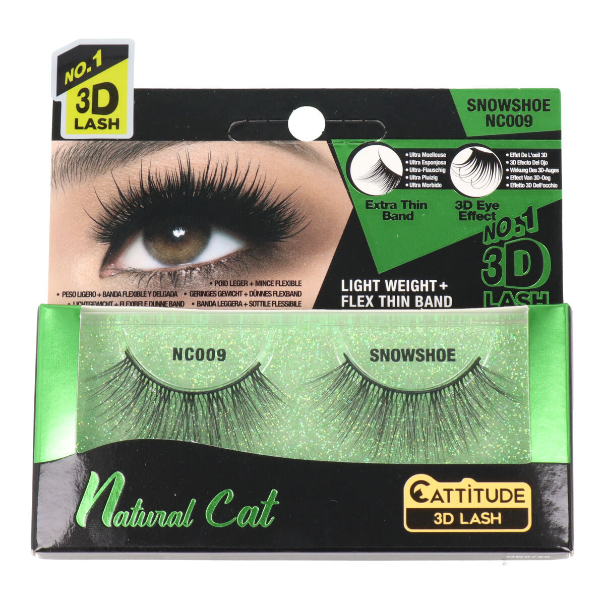 False Eyelashes Ebin New York Natural Cat Snowshoe