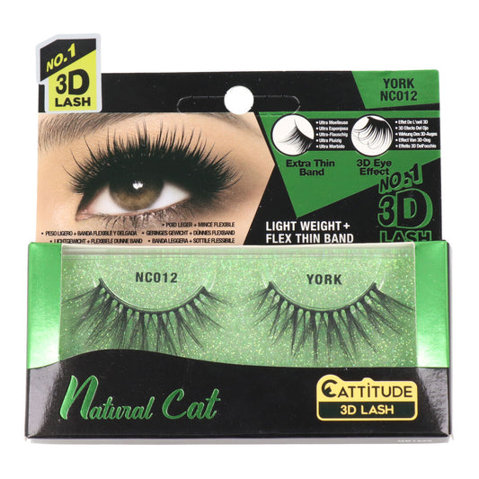 False Eyelashes Ebin New York Natural Cat York