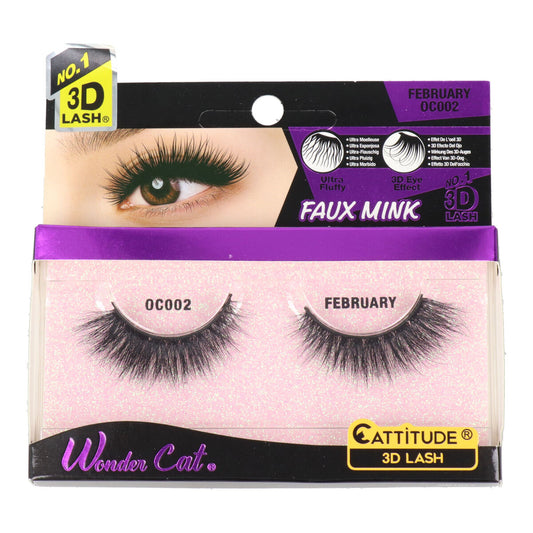 False Eyelashes Ebin New York Wonder Cat February