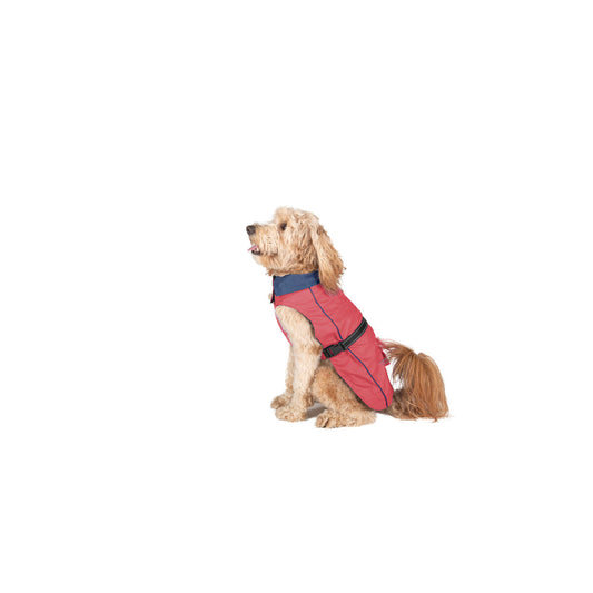 Dog raincoat Dog Gone Smart Coral 55 cm Dog Gone Smart