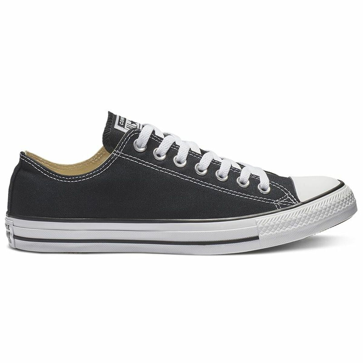 Unisex Casual Trainers Converse All-Star Black Converse