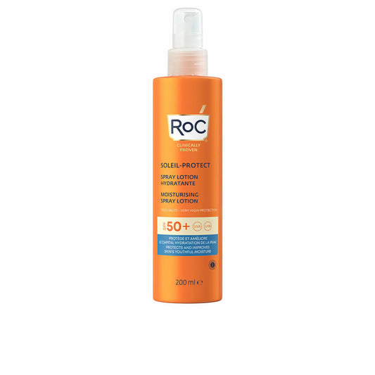 Spray Sun Protector Roc Moisturizing SPF 50 (200 ml)