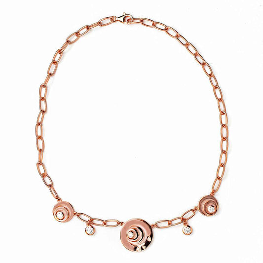 Ladies' Necklace Folli Follie 3N9S059RC 23 cm Folli Follie