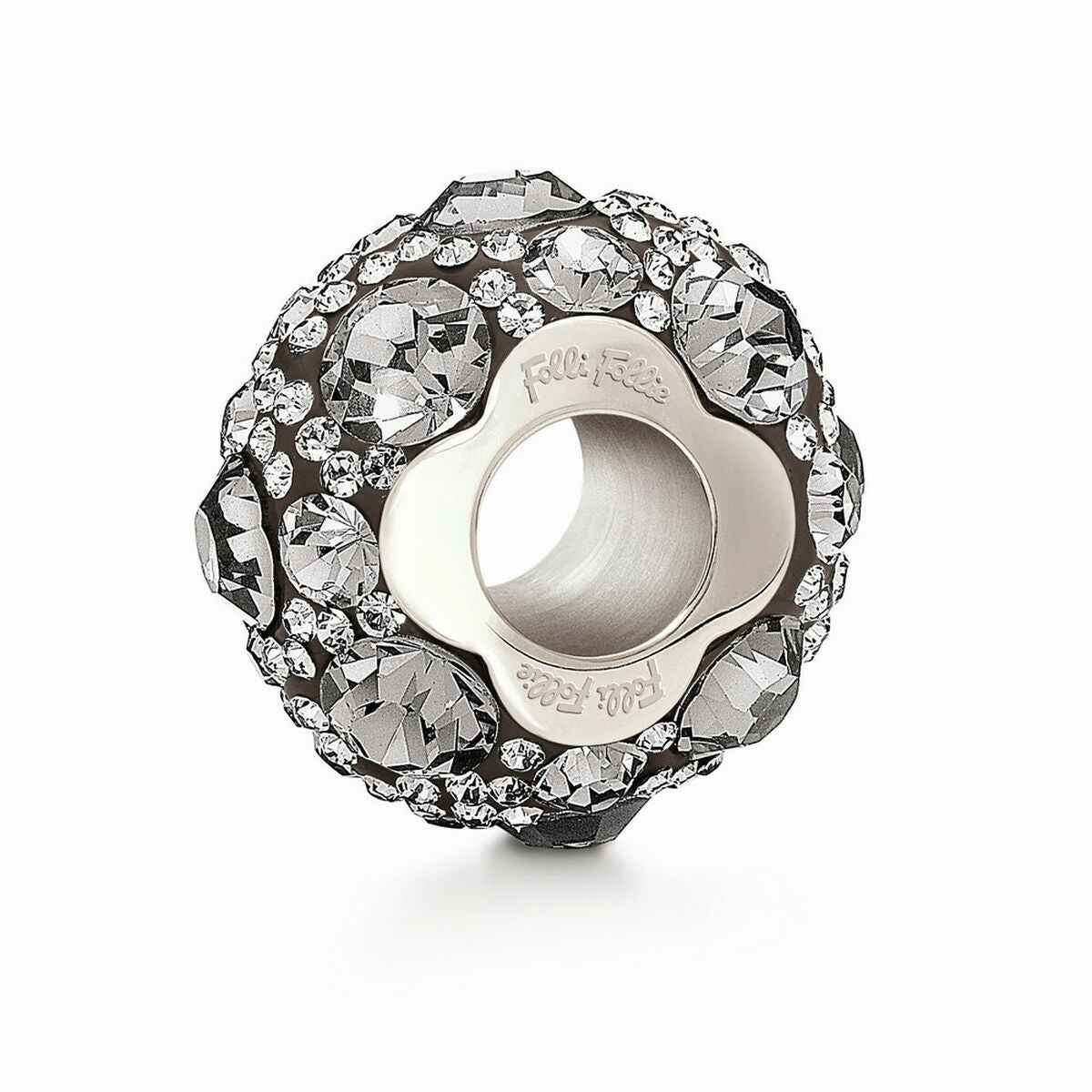 Ladies' charms Folli Follie 3P13F018A Grey 1 cm Folli Follie