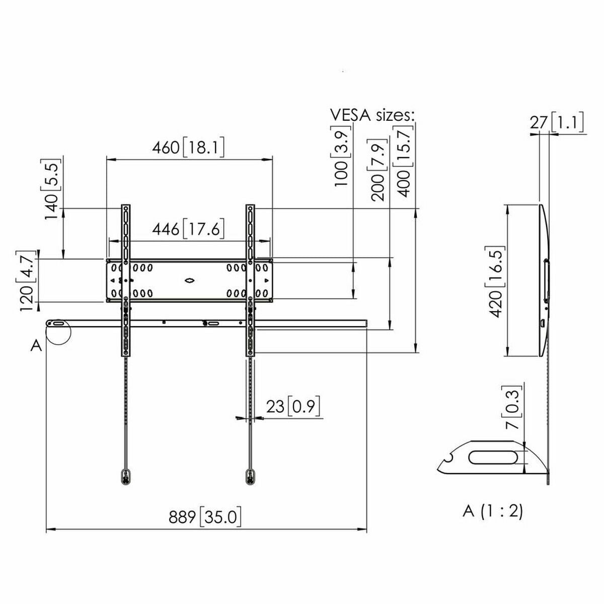 TV Mount Vogel's 7045000 55" 50 kg Vogel's