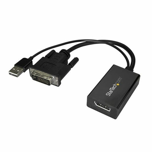 DisplayPort to DVI Adapter Startech DVI2DP2 Black