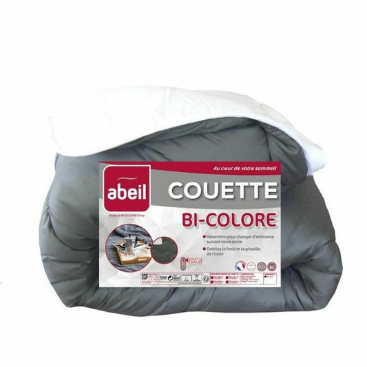 Duvet Abeil White Grey White/Grey 350 g/m² 200 x 200 cm Abeil