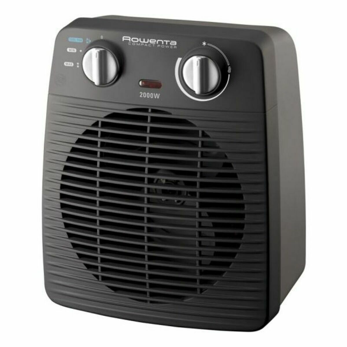 Portable Fan Heater Rowenta Classic 2000W Black