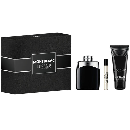 Men's Perfume Set Montblanc Legend 3 Pieces Montblanc