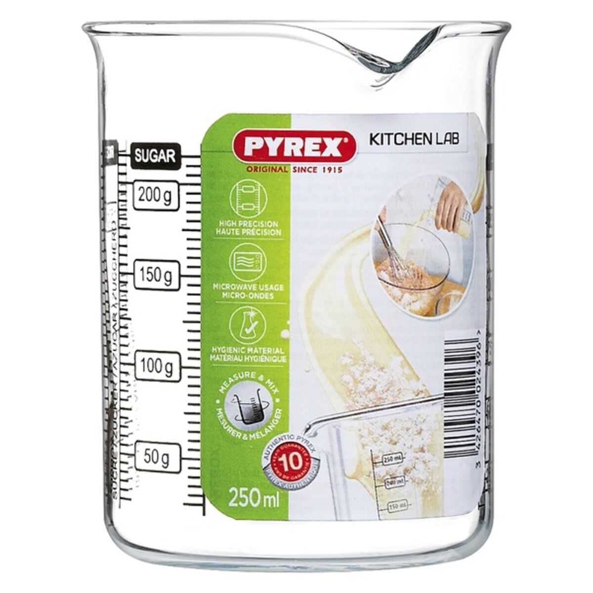 Målebæger Pyrex Kitchen Lab Glass