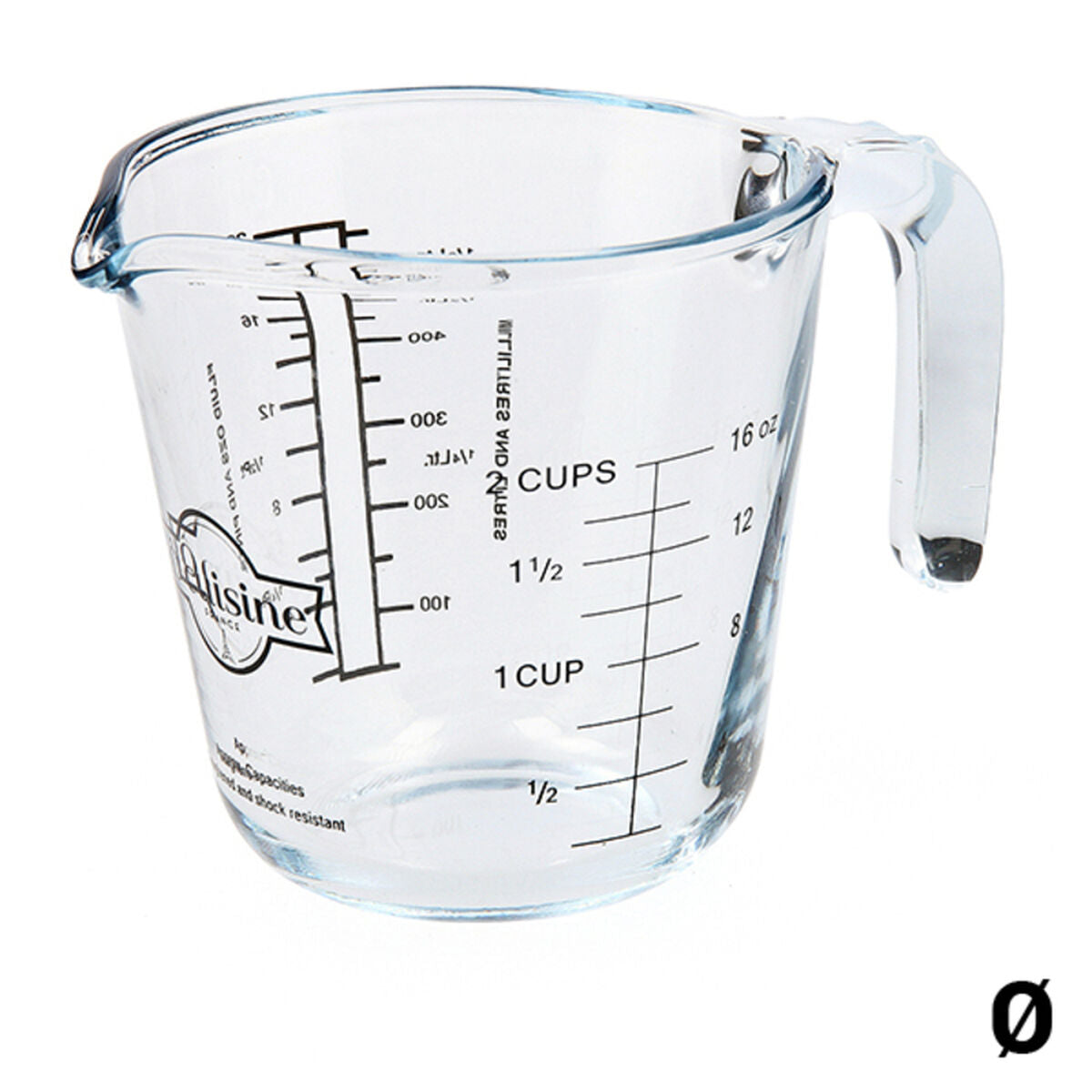 Measuring Jug Ô Cuisine Transparent Glass