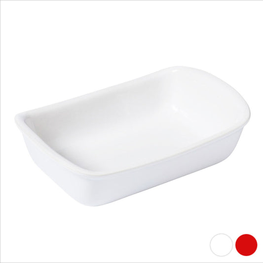 Ovnfad Pyrex Supreme hvid keramik (22 x 15 cm)