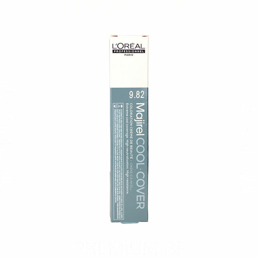 Permanent Colour L'Oreal Professionnel Paris Majirel Cool Cover #9.82 Bright Blonde (50 ml) LOreal Professionnel Paris