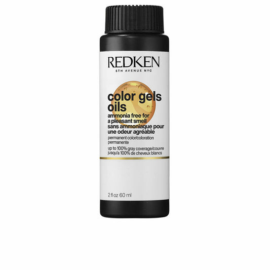 Permanent Colour Redken COLOR GEL OILS Nº 7NA -7.01 3 X 60 ml