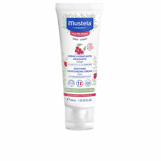 Hydrating Facial Cream for Babies Mustela 40 ml Mustela