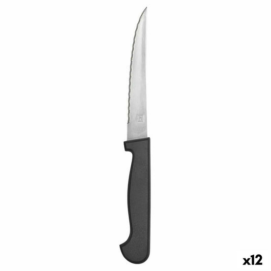 Kødkniv Amefa Metal Tofarvet 21 cm 12 Enheder