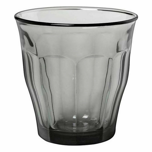 Sæt glas Duralex Picardie Grey 360 ml (4 enheder)