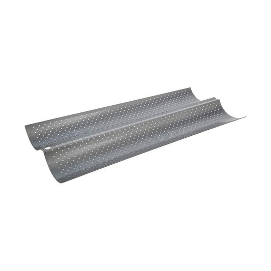 Baguetteform 5five Simply Smart Sølv Aluminium Forkromet 38 x 16 cm