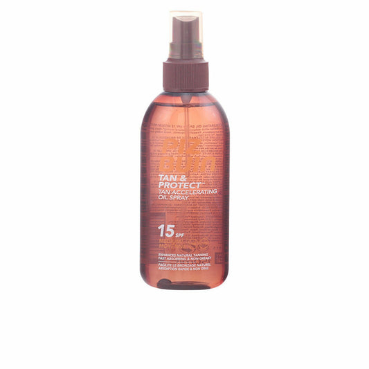 Tanning Oil Tan &amp; Protect Piz Buin 026047 Spf 15 150 ml