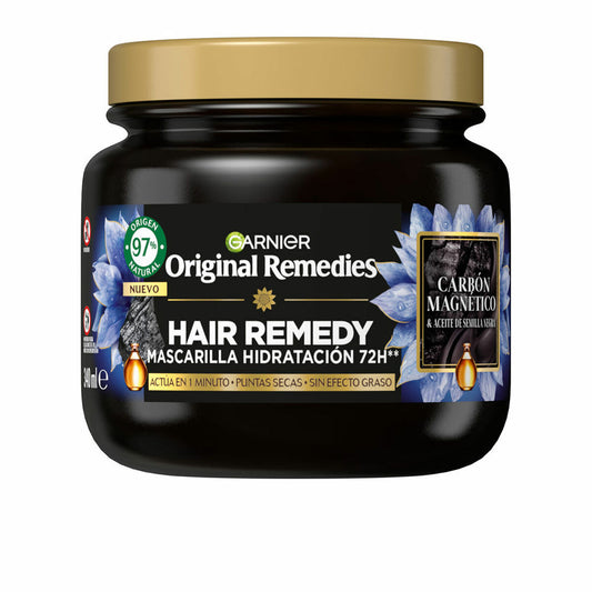 Hydrating Mask Garnier Original Remedies Magnetic charcoal (340 ml) Garnier