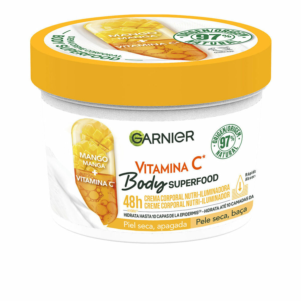 Body Cream Garnier Body Superfood 380 ml