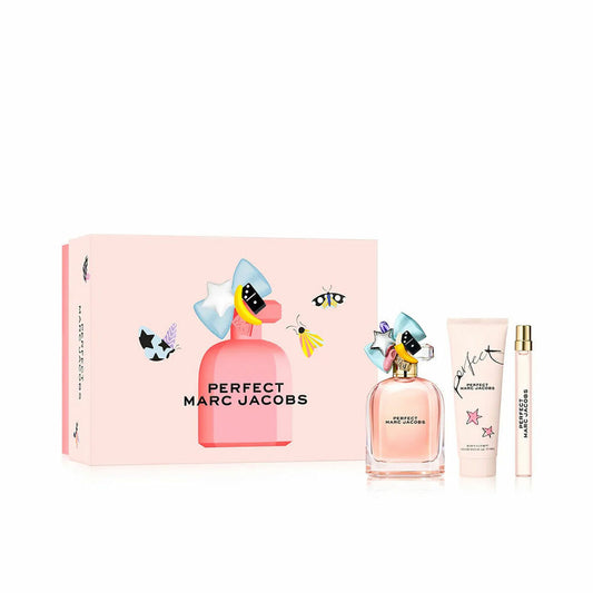 Women's Perfume Set Marc Jacobs PERFECT EDP 3 Pieces - Cosmetic and Perfume Sets - Marc Jacobs - Default Title