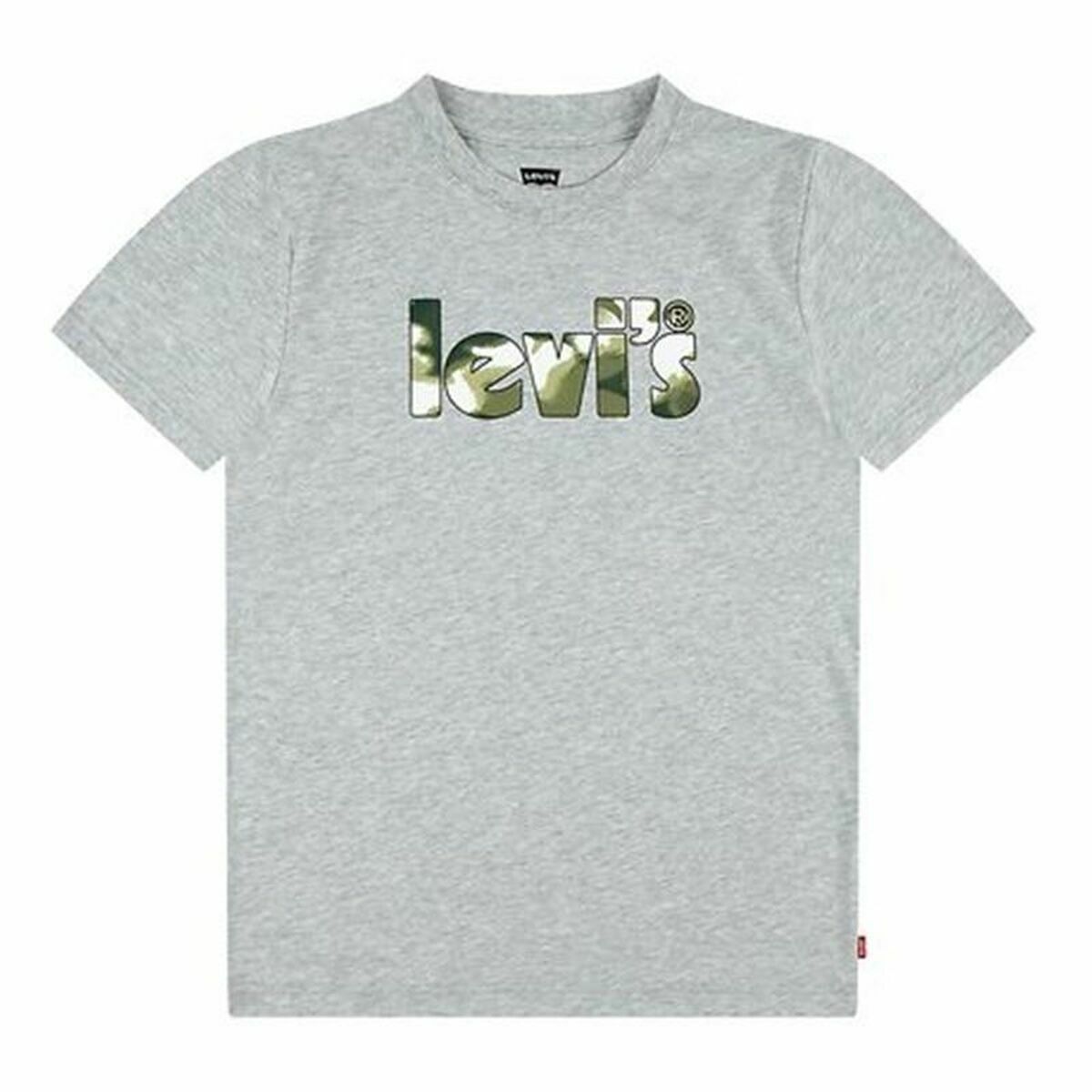 T-shirt Levi's Camo Poster Logo Gray 60731 Grey Levis