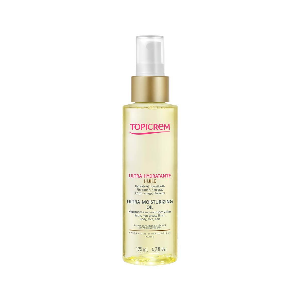 Hair Oil Topicrem Uh 125 ml