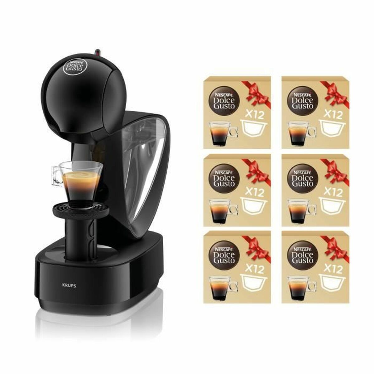 Kapsel kaffemaskine Krups Dolce Gusto Infinissima YY5056FD