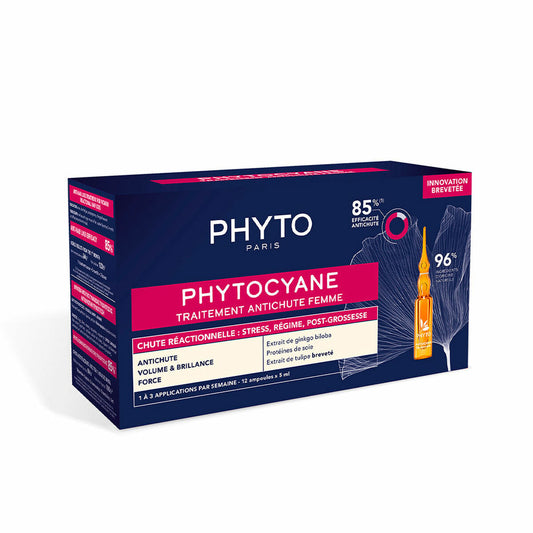 Anti-Hair Loss Ampoulles Phyto Paris Phytocyane Reactionelle 12 x 5 ml Phyto Paris