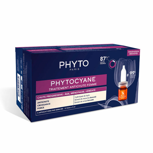 Anti-Hair Loss Ampoulles Phyto Paris Phytocyane Progressive 12 x 5 ml Phyto Paris