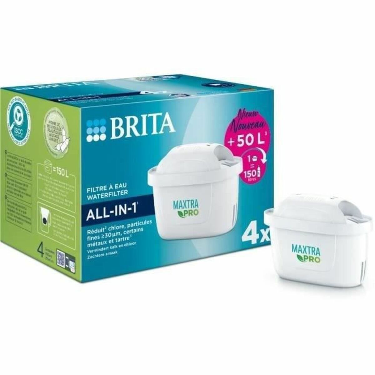 Filter til filterkande Brita Maxtra Pro All-in-1 (4 enheder)