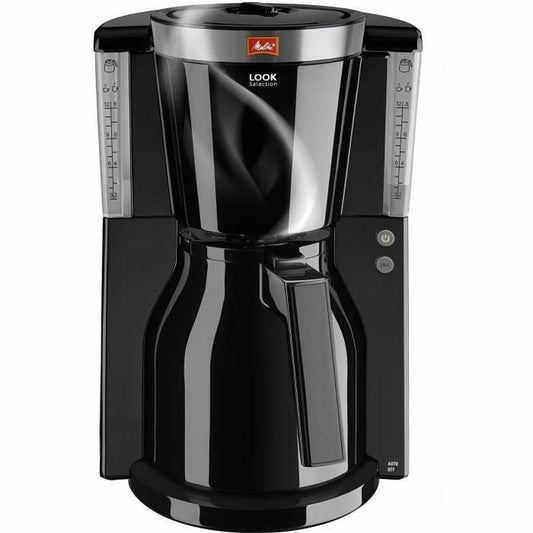 Drip Kaffemaskine Melitta LOOK IV THERM SELECTION 1011-12 Sort Stål 1000 W 1,2 L